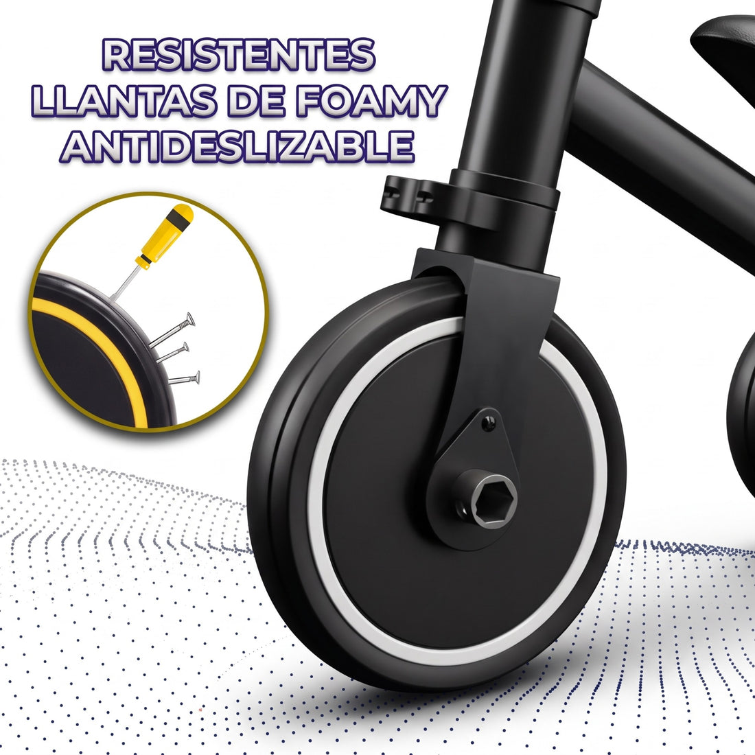 Llantas de la Bicicleta Triciclo 3 en 1